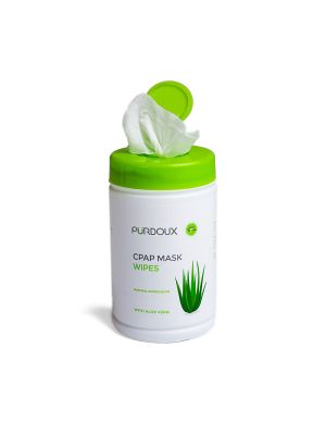 Purdoux™ CPAP Mask Wipes with aloe vera